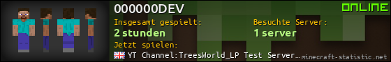 Benutzerleisten 560x90 für 000000DEV