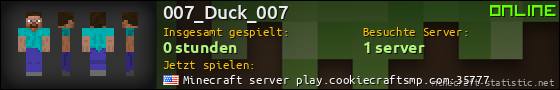 Benutzerleisten 560x90 für 007_Duck_007