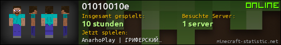 Benutzerleisten 560x90 für 01010010e