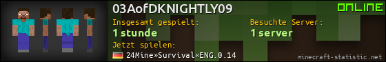 Benutzerleisten 560x90 für 03AofDKNIGHTLY09