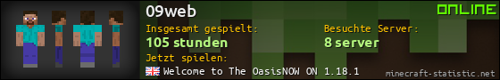 Benutzerleisten 560x90 für 09web