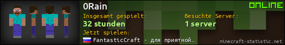 Benutzerleisten 560x90 für 0Rain