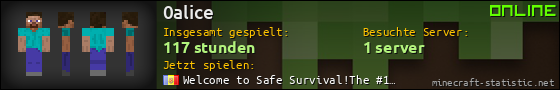 Benutzerleisten 560x90 für 0alice