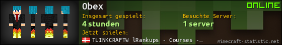 Benutzerleisten 560x90 für 0bex