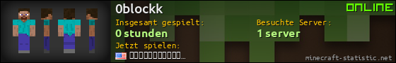 Benutzerleisten 560x90 für 0blockk