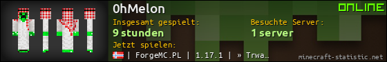 Benutzerleisten 560x90 für 0hMelon