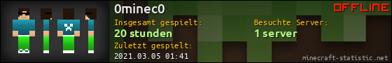 Benutzerleisten 560x90 für 0minec0