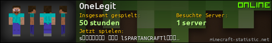 Benutzerleisten 560x90 für 0neLegit