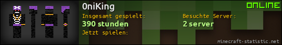 Benutzerleisten 560x90 für 0niKing