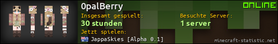 Benutzerleisten 560x90 für 0palBerry