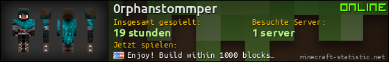 Benutzerleisten 560x90 für 0rphanstommper