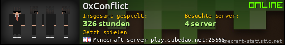Benutzerleisten 560x90 für 0xConflict