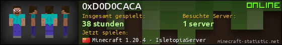 Benutzerleisten 560x90 für 0xD0D0CACA