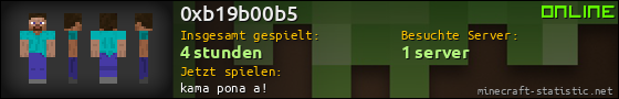 Benutzerleisten 560x90 für 0xb19b00b5