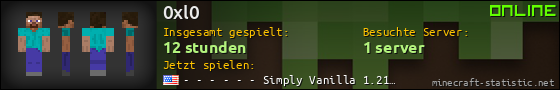 Benutzerleisten 560x90 für 0xl0