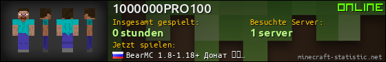 Benutzerleisten 560x90 für 1000000PRO100