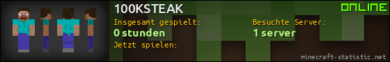 Benutzerleisten 560x90 für 100KSTEAK