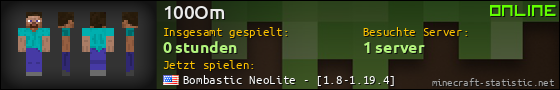 Benutzerleisten 560x90 für 100Om