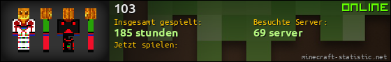 Benutzerleisten 560x90 für 103