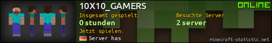 Benutzerleisten 560x90 für 10X10_GAMERS