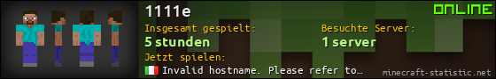 Benutzerleisten 560x90 für 1111e