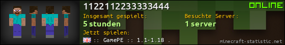 Benutzerleisten 560x90 für 1122112233333444