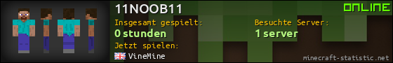 Benutzerleisten 560x90 für 11NOOB11