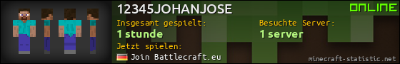 Benutzerleisten 560x90 für 12345JOHANJOSE