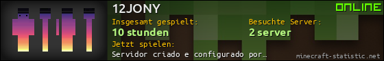 Benutzerleisten 560x90 für 12JONY