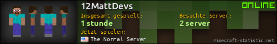 Benutzerleisten 560x90 für 12MattDevs