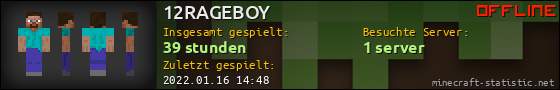 Benutzerleisten 560x90 für 12RAGEBOY