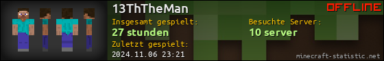 Benutzerleisten 560x90 für 13ThTheMan