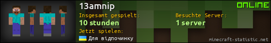 Benutzerleisten 560x90 für 13amnip