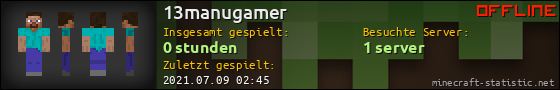 Benutzerleisten 560x90 für 13manugamer