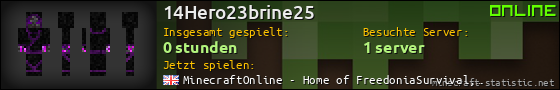 Benutzerleisten 560x90 für 14Hero23brine25