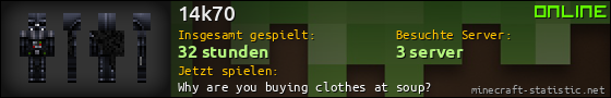 Benutzerleisten 560x90 für 14k70
