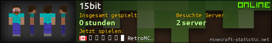 Benutzerleisten 560x90 für 15bit