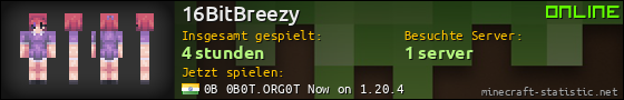 Benutzerleisten 560x90 für 16BitBreezy