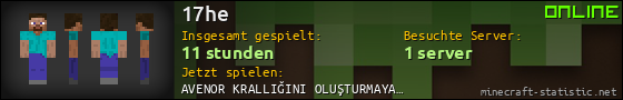 Benutzerleisten 560x90 für 17he