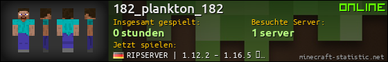 Benutzerleisten 560x90 für 182_plankton_182