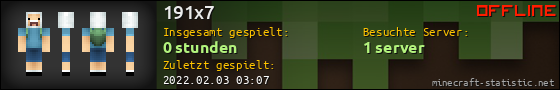 Benutzerleisten 560x90 für 191x7