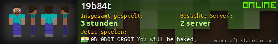 Benutzerleisten 560x90 für 19b84t