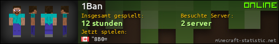 Benutzerleisten 560x90 für 1Ban