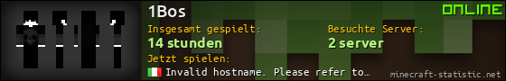 Benutzerleisten 560x90 für 1Bos