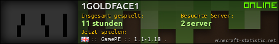 Benutzerleisten 560x90 für 1GOLDFACE1