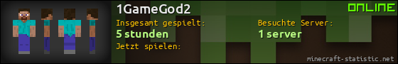 Benutzerleisten 560x90 für 1GameGod2