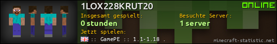 Benutzerleisten 560x90 für 1LOX228KRUT20