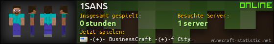 Benutzerleisten 560x90 für 1SANS
