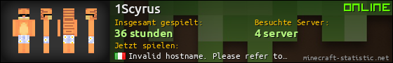 Benutzerleisten 560x90 für 1Scyrus