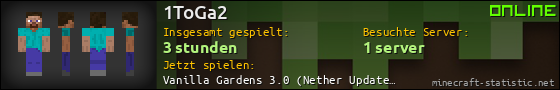 Benutzerleisten 560x90 für 1ToGa2